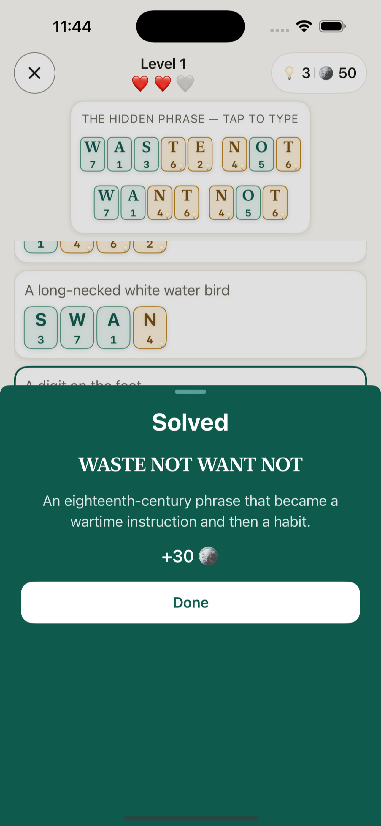 Unciphered: Cryptogram Puzzle screenshot 6