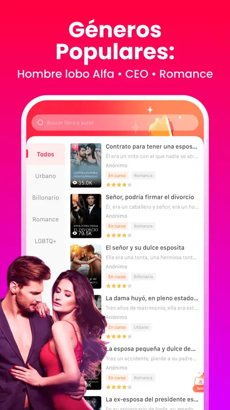 LeReader-Lee nuevas historias screenshot 3 of 6