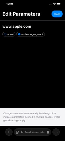 CleanURL for Safari iPhone screenshot