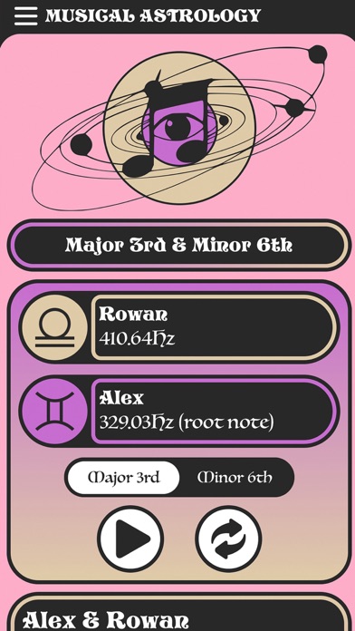 Musical Astrology screenshot