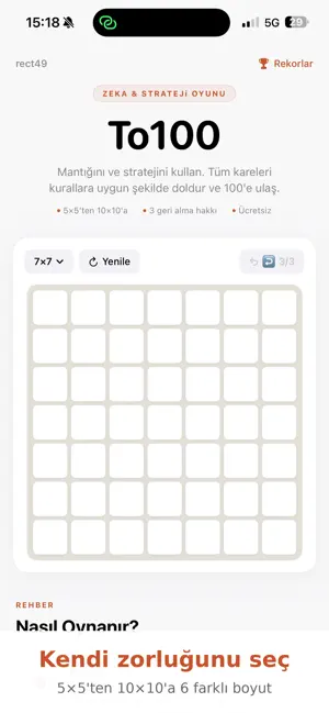 To100 Game screenshot 3