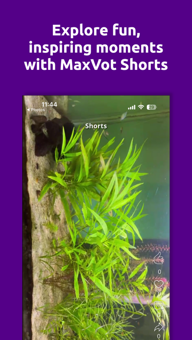 MaxVot Social Media iPhone screenshot 5 - Social Networking app