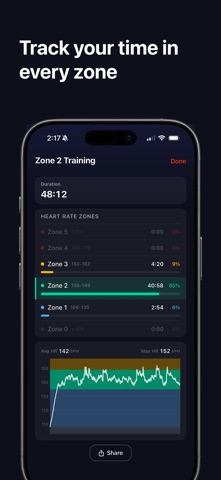 RunBeat: Zone 2, Pace Training Screenshot 7 of 9