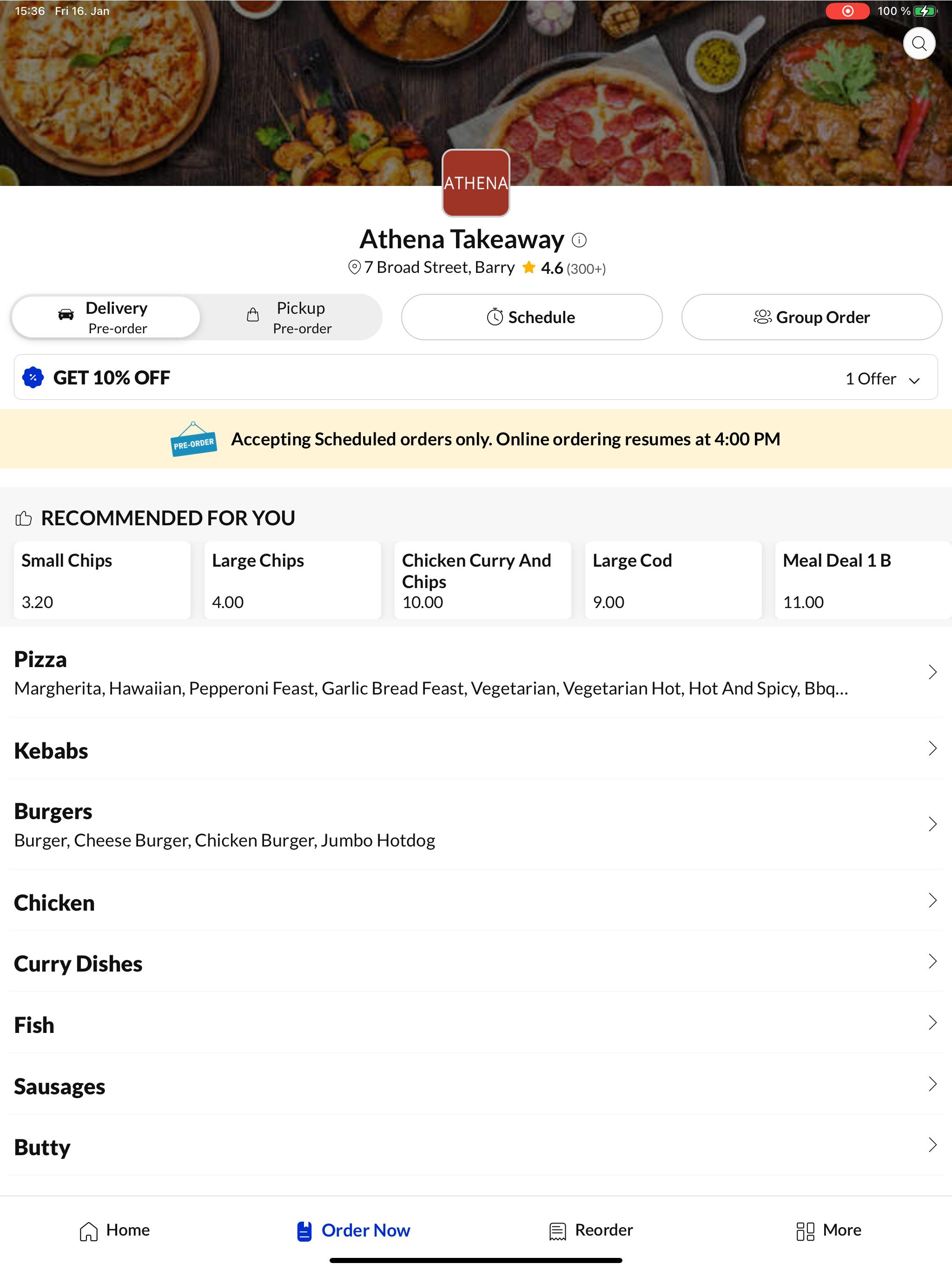 Athena Takeaway screenshot 6