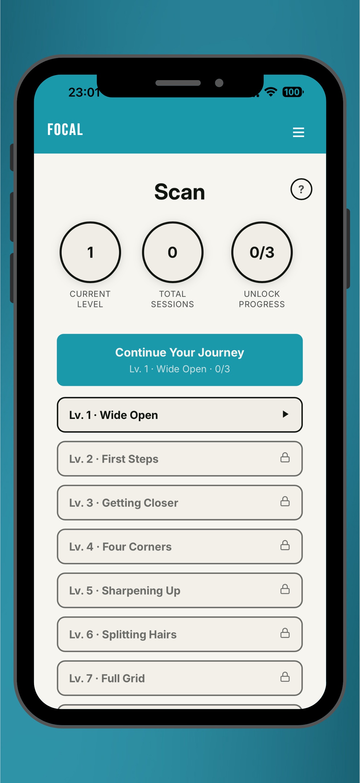 Screenshot 2 of FOCAL | Vision Wellness