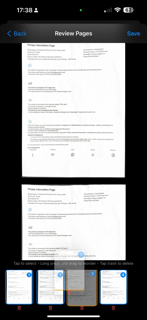 Screenshot #1 pour Just Scan
