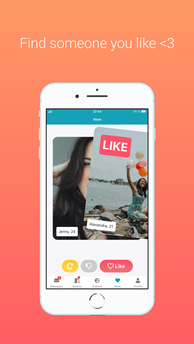 Dinchat - Meet new people Screenshot