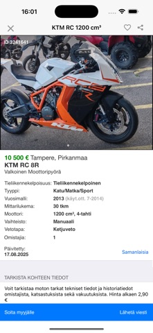 Nettimoto screenshot