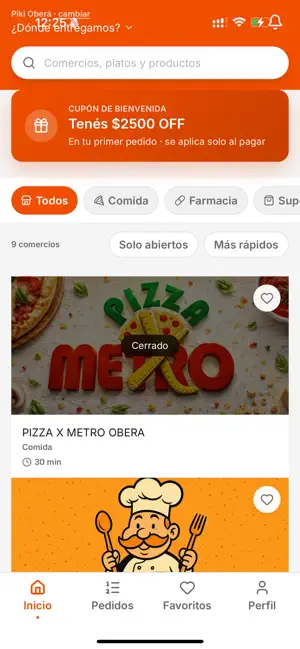 Piki - Delivery Argentina iPhone screenshot 4