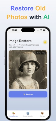 Revive: Old Photo Restoration iPhone screenshot