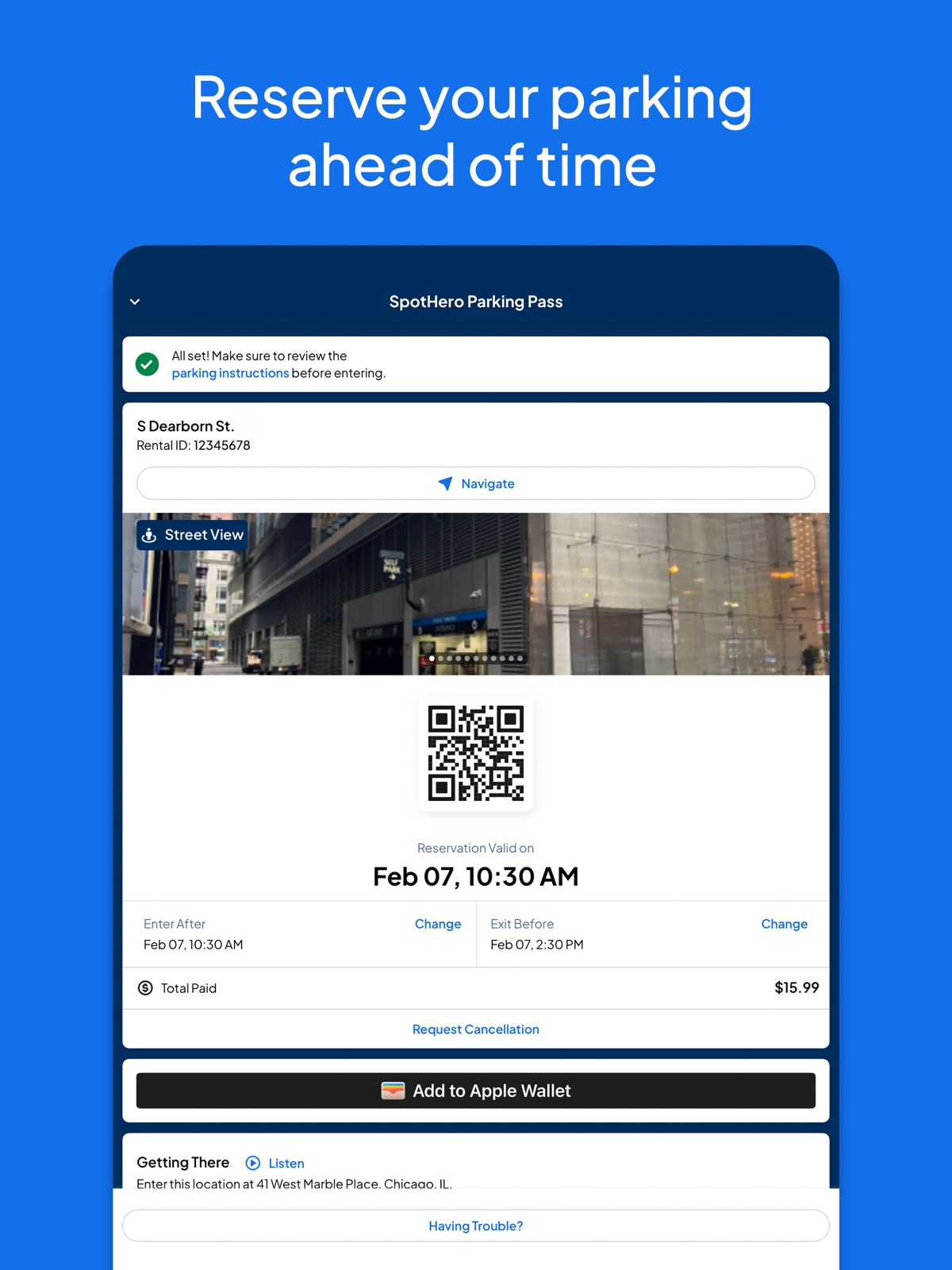 SpotHero: #1 Rated Parking App ipad screenshot 3