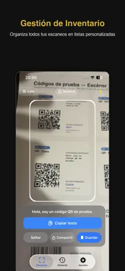 Captura de pantalla de PureLens en iPhone 1