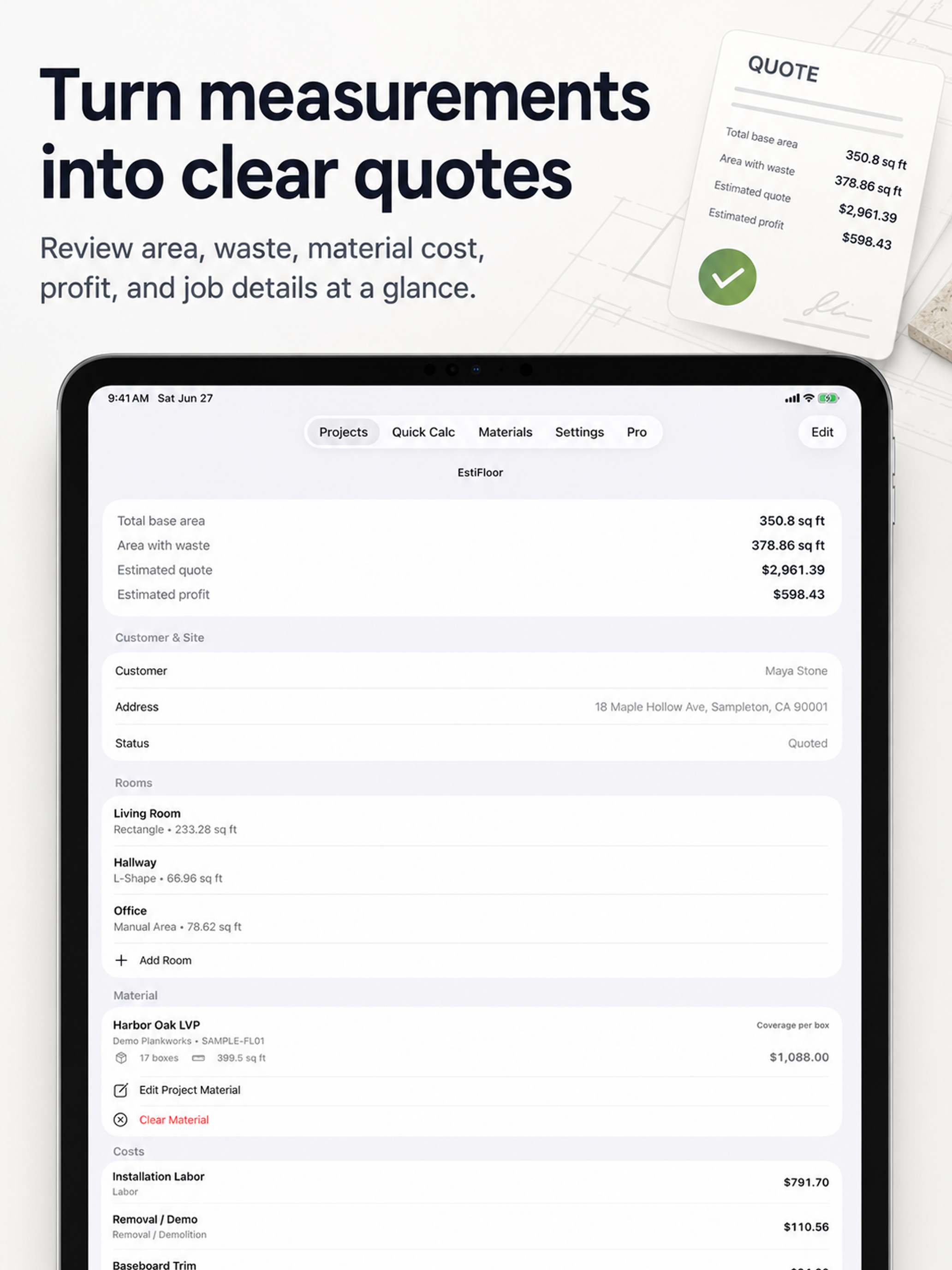 EstiFloor screenshot 10