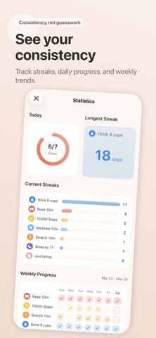 LineaHabit: Habit Tracker iPhone screenshot