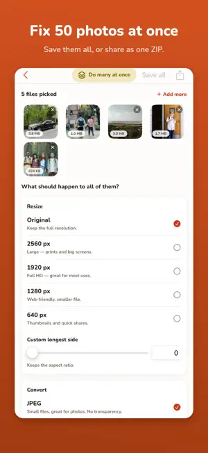 picsnip - Photo & Video Tools screenshot 4
