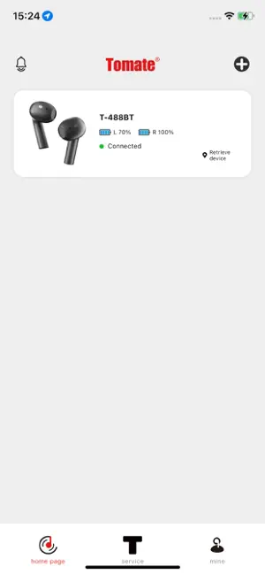 TOMATE-Headset Droid screenshot 2