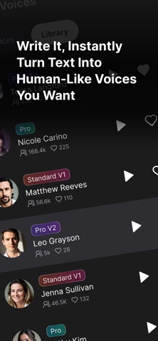 Genny TTS: AI Voice Generator screenshot