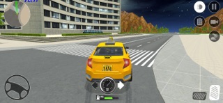 Midnight Taxi Car Driving Game iPhone screenshot