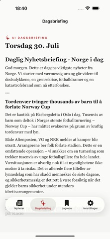 NorskNytt Screenshot 2