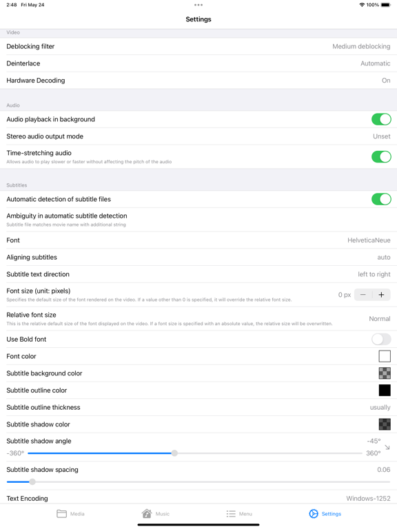 WMDPlayer iPad screenshot 5 - Photo & Video app
