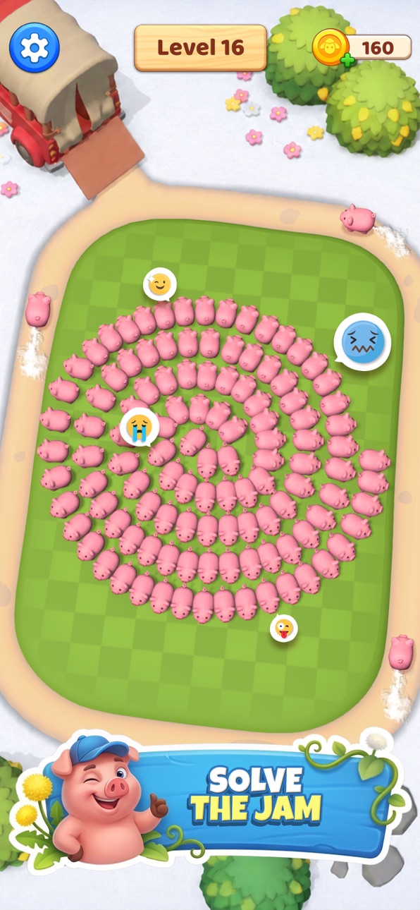 Piggy Land 3D iOS Mod IPA screenshot 5 - iOS game interface