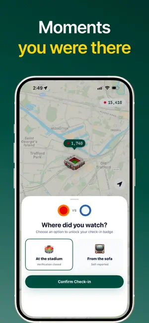 Matchday Track Stadiums: COPA screenshot 4