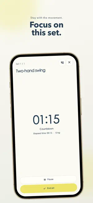 Kettlebell Counter & Timer screenshot 2