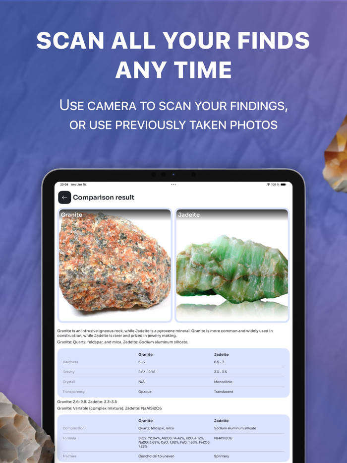 STONE IDENTIFIER gem  rock id