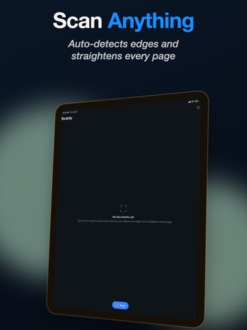 Scanly: Scan to PDF iPad screenshot