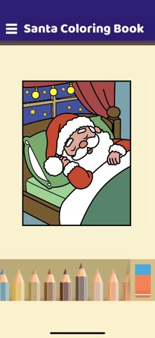 Santa Coloring Book screenshot