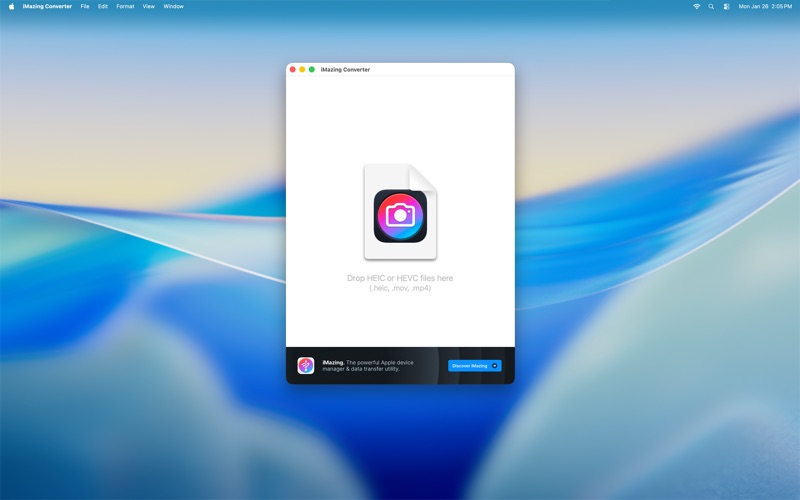 Screenshot #1 pour iMazing Converter