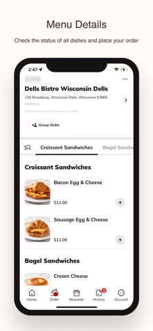 Dells Bistro screenshot