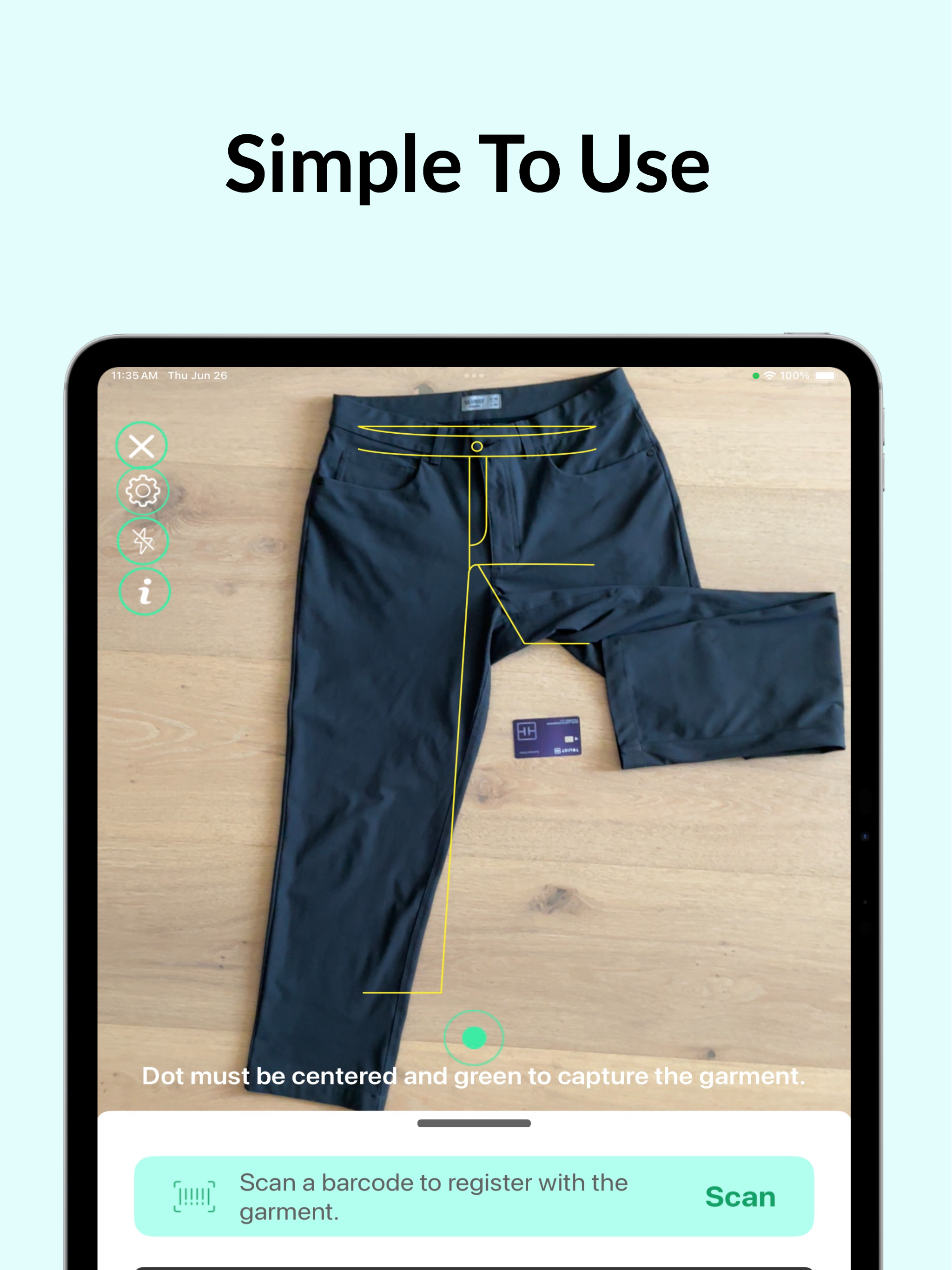 Tailored: Measure apparel fast