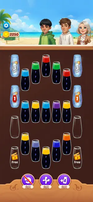 Juice Manor - ASMR Water Sort screenshot 2