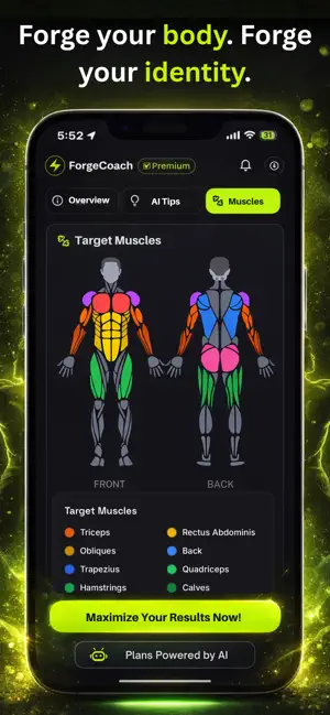 ForgeCoach — AI Fitness screenshot 3