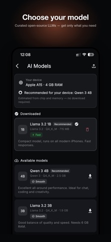 Pryvo – Private AI Chat Screenshot 4 of 6