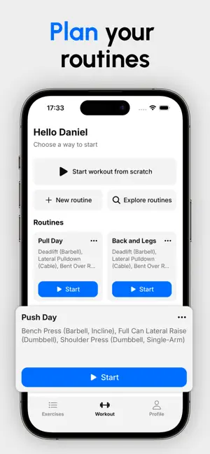Repp - Workout Tracker Gym Log screenshot 2