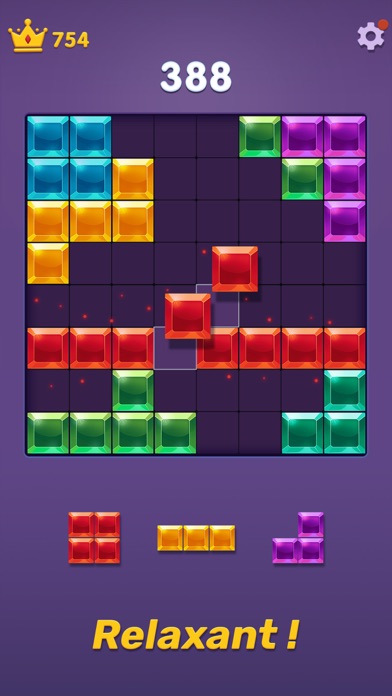 Screenshot #1 pour Block Puzzle Gem Blast