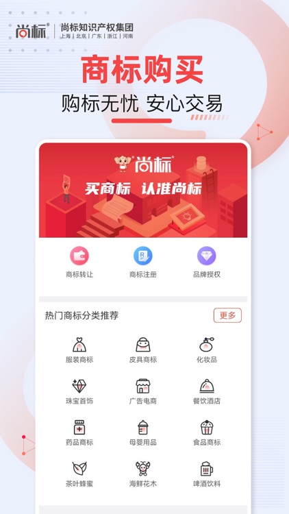 尚标商标转让买卖-专业大平台