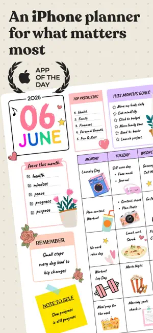 Planner & Journal - Zinnia screenshot 1