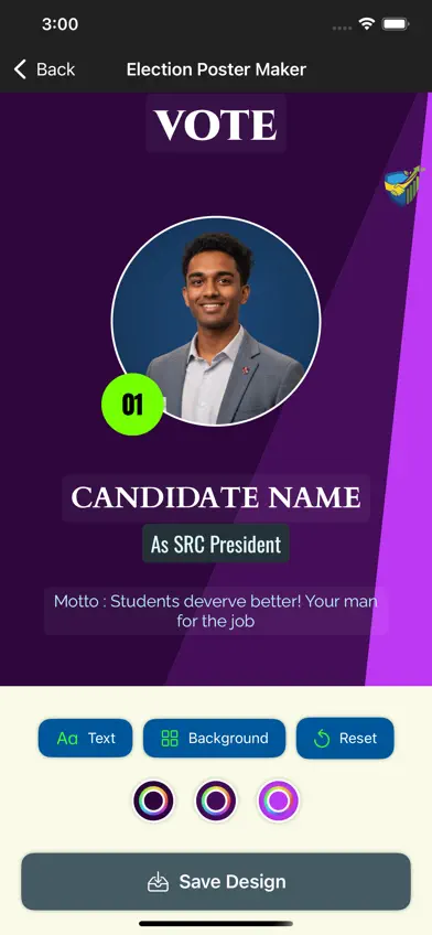 Election Poster Maker screenshot 2