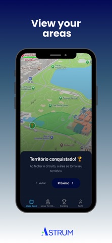 Astrum – Explore Your Runs iPhone screenshot