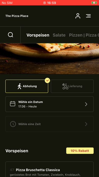 The Pizza Place Screenshot
