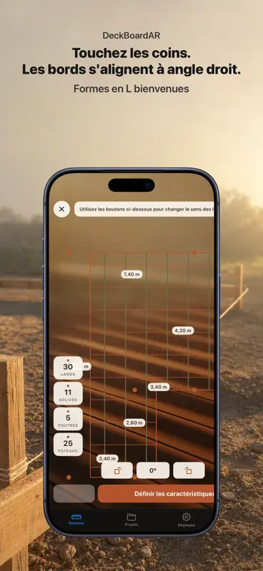 Calculateur Ossature Terrasse screenshot 3 of 10