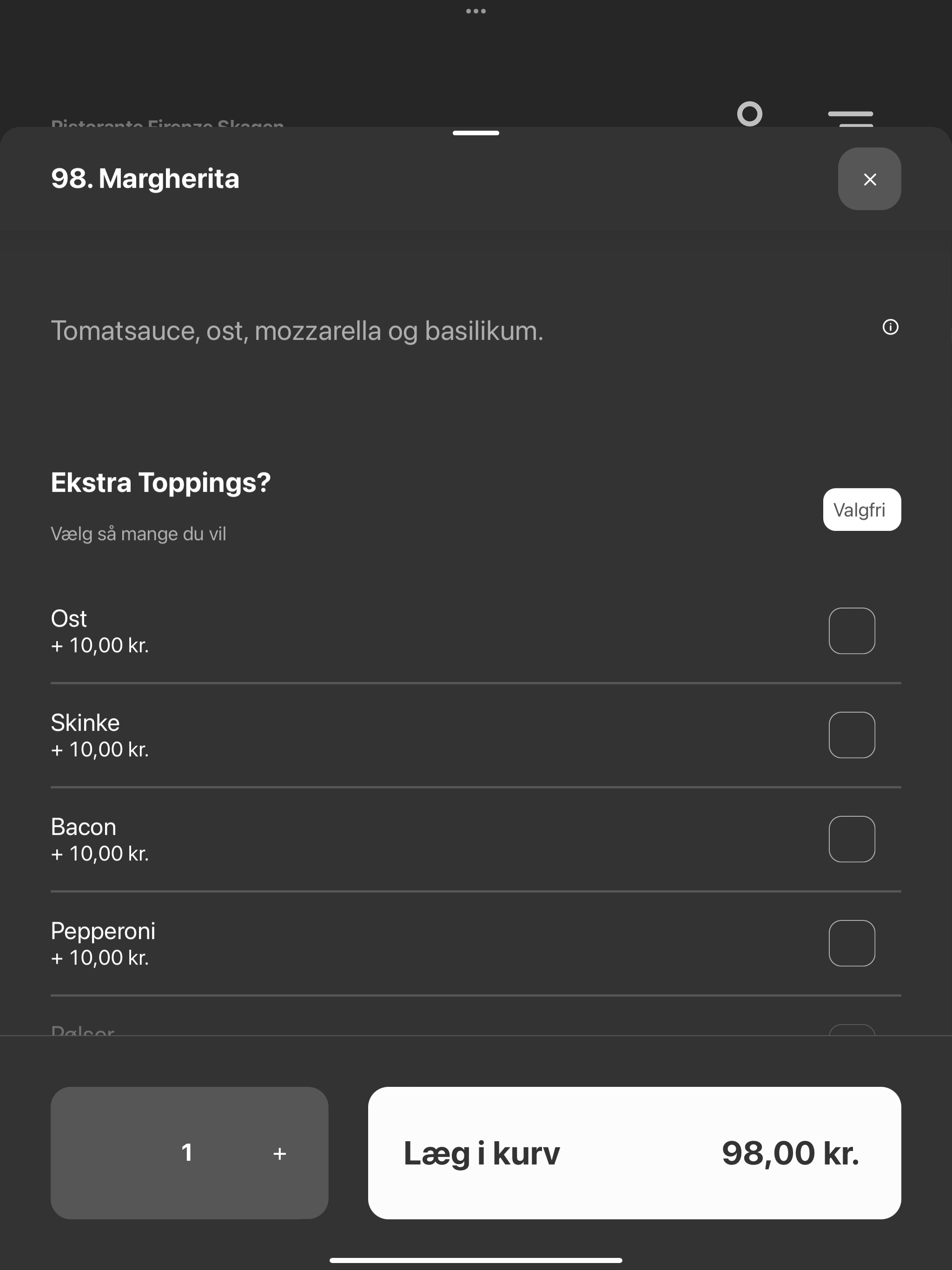 Ristorante Firenze Skagen screenshot 8
