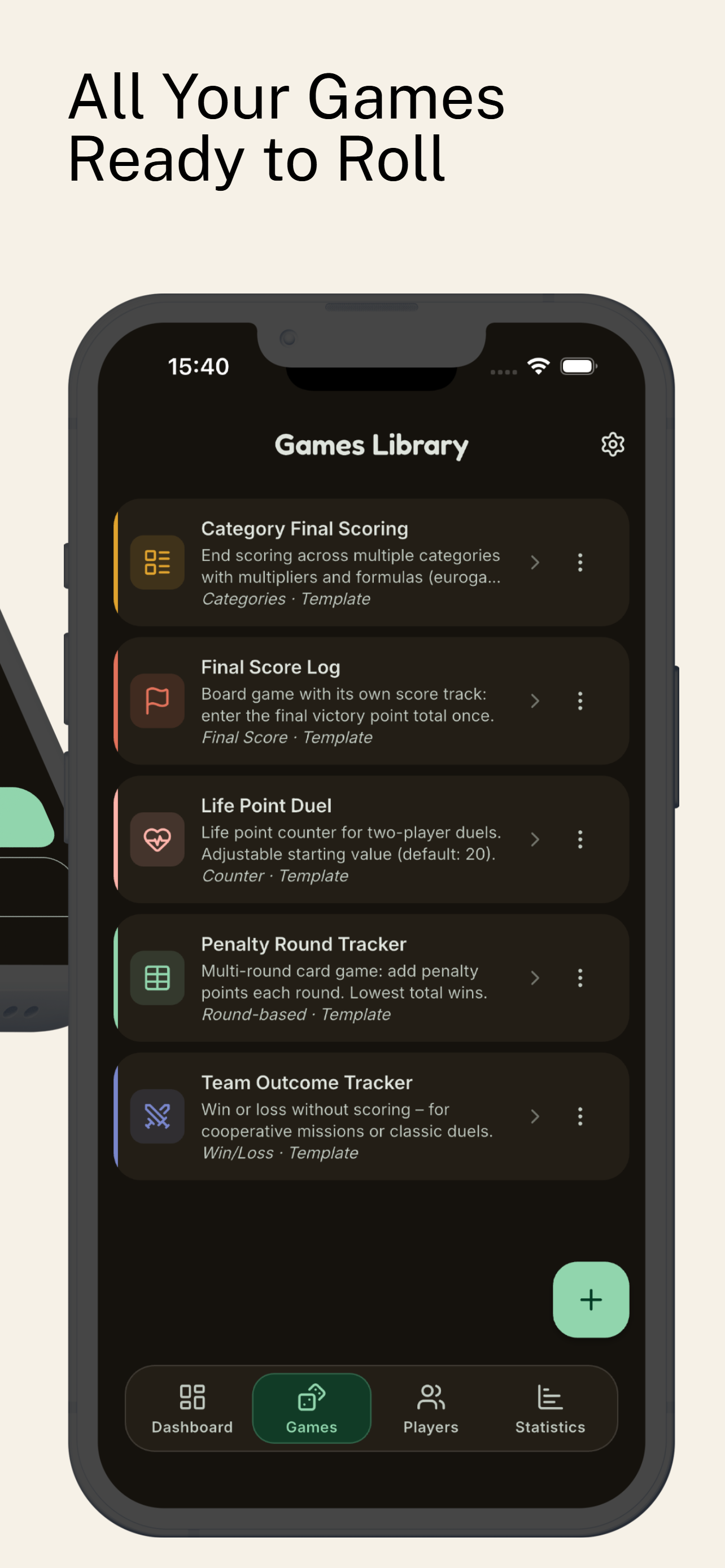ScorePad - Board Game Scorer screenshot 3