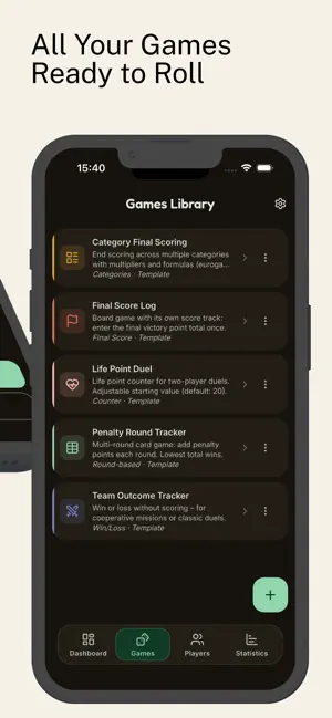 ScorePad - Board Game Scorer screenshot 3