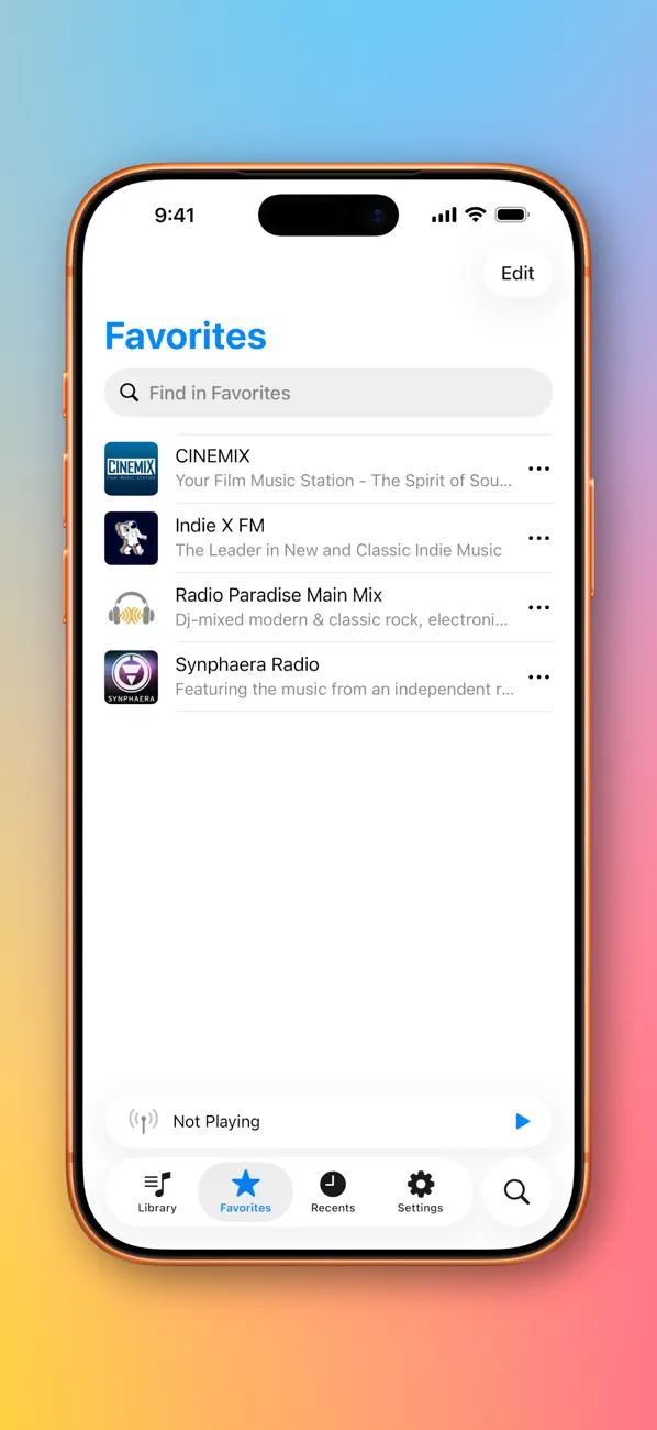 Screenshot #3 pour Radio Buddy