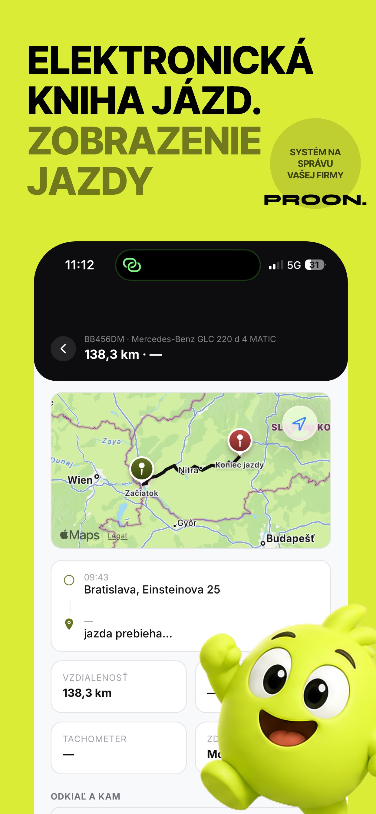 Screenshot 3 of PROON. Kniha jázd