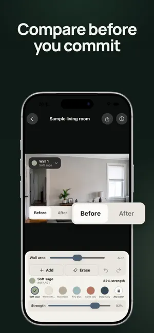 Wall Paint Visualizer: Photo screenshot 3
